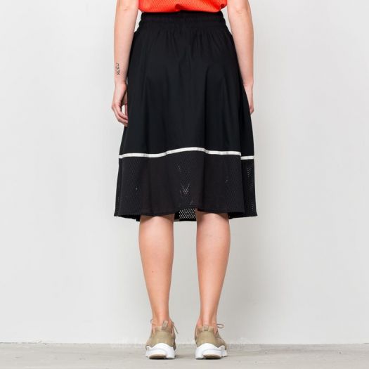 Skirts Nike Sportswear Mesh Skirt Black Light Bone Footshop