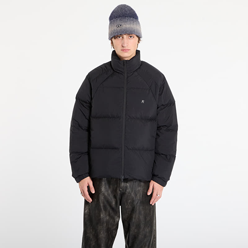 REPRESENT Funnel Neck Puffer Black