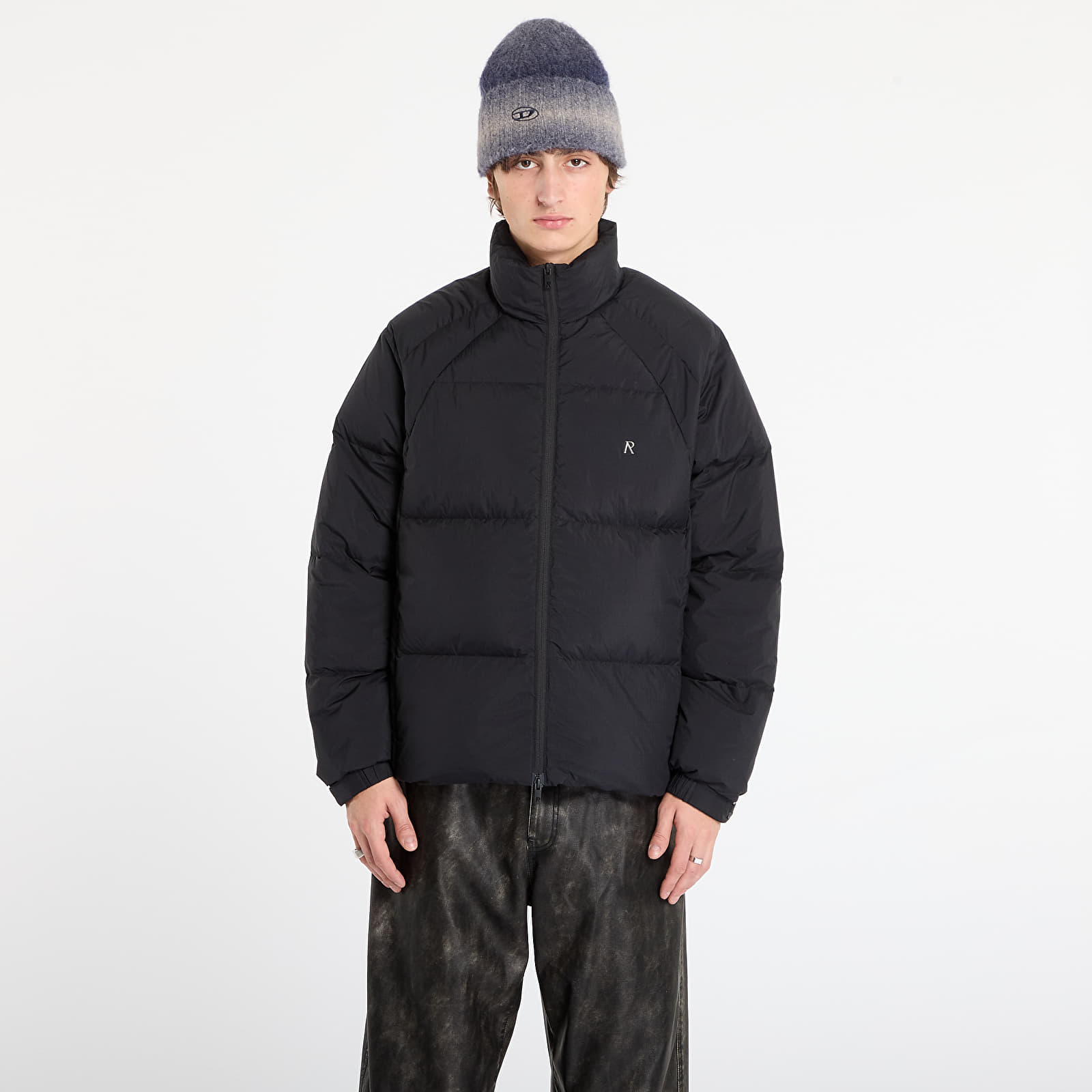 Puffer-jakker REPRESENT Funnel Neck Puffer Black