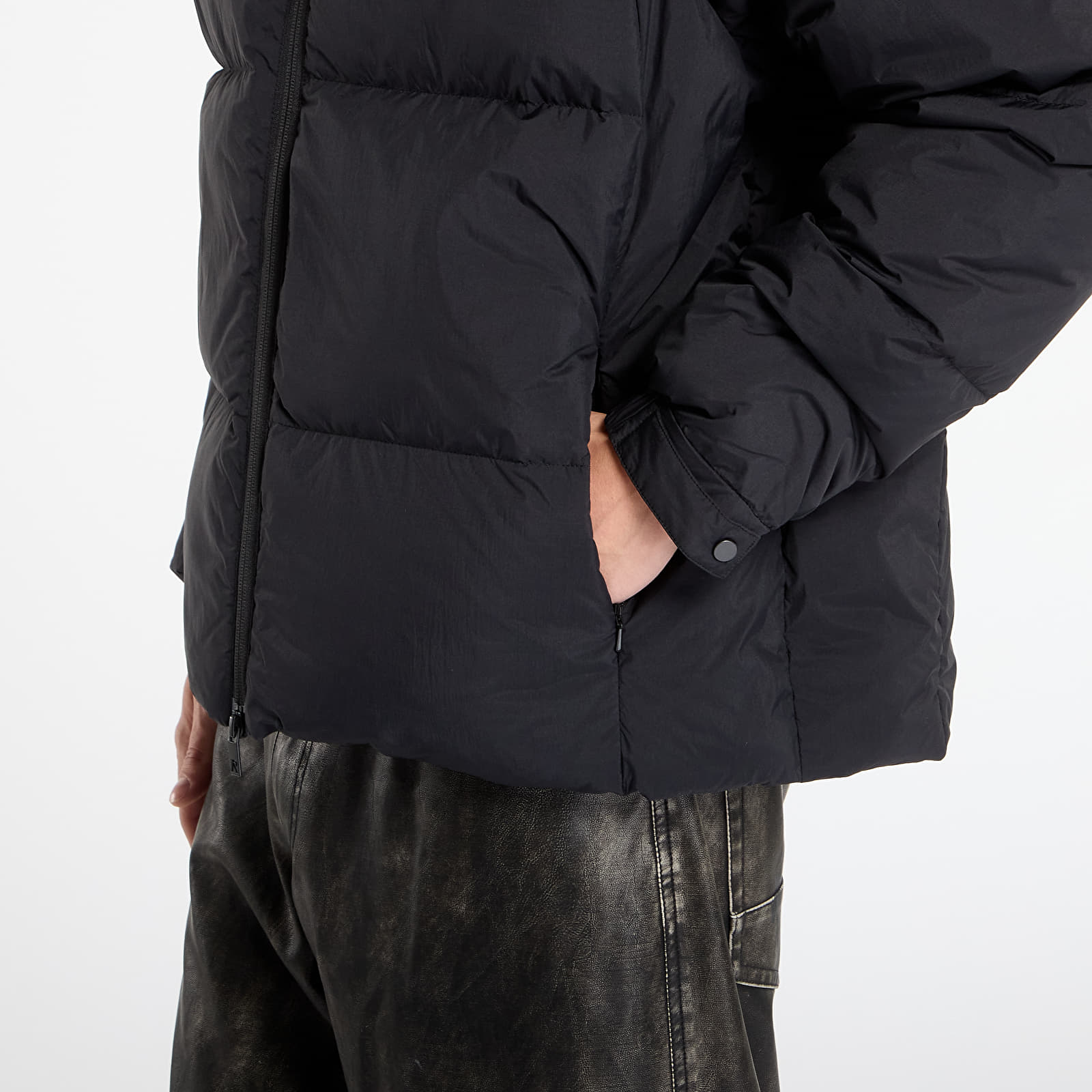 Puffer-jakker REPRESENT Funnel Neck Puffer Black