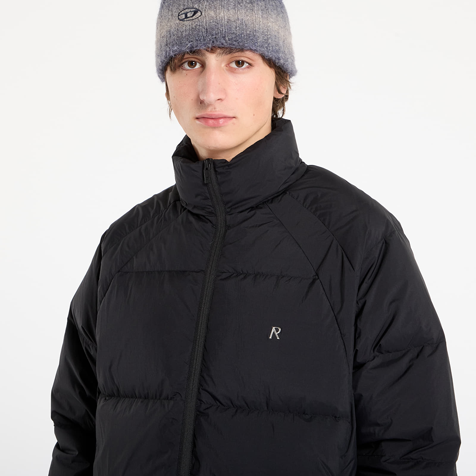 Puffer-jakker REPRESENT Funnel Neck Puffer Black