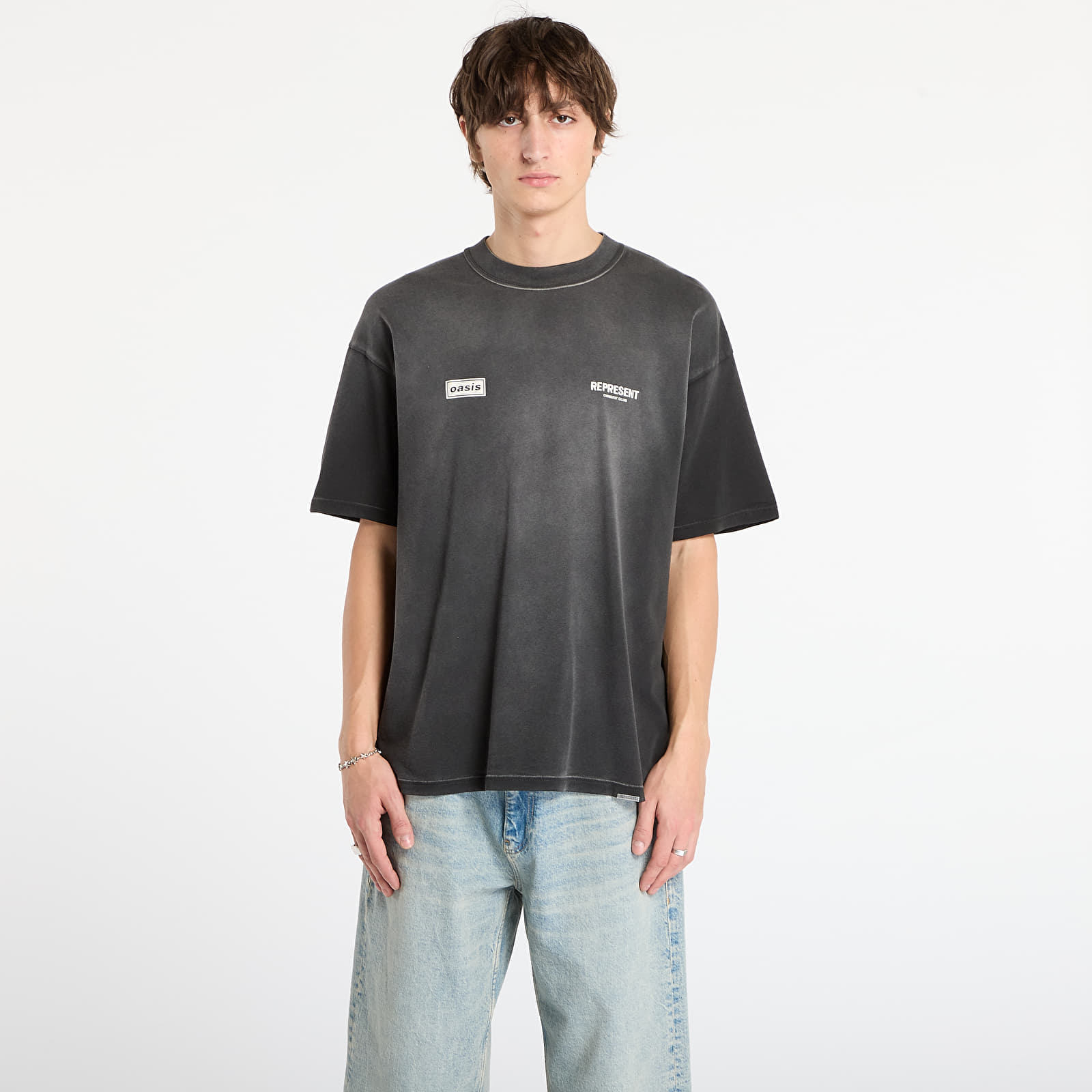 Тениски REPRESENT Oasis Owners Club T-Shirt Stained Black