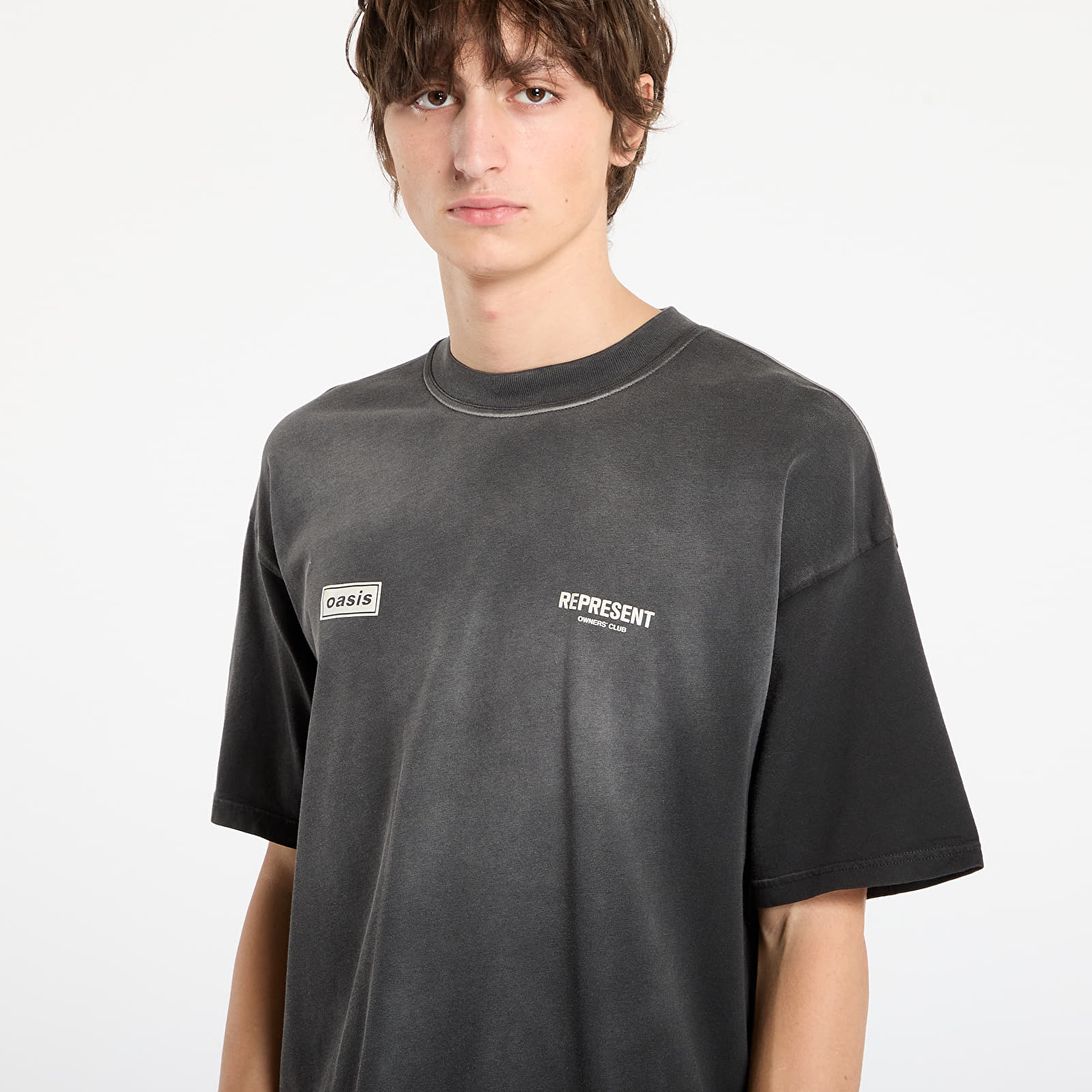 Тениски REPRESENT Oasis Owners Club T-Shirt Stained Black