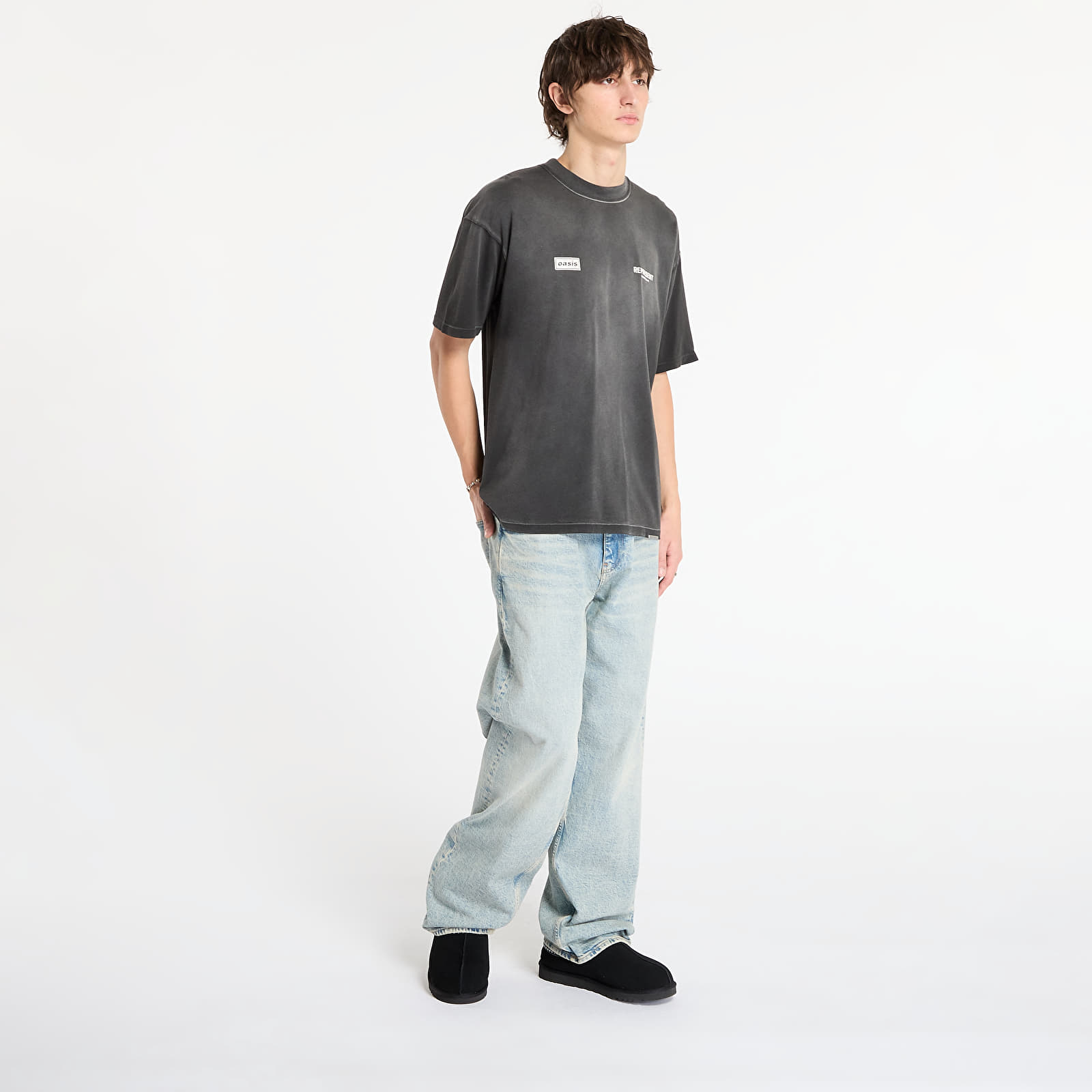 Тениски REPRESENT Oasis Owners Club T-Shirt Stained Black