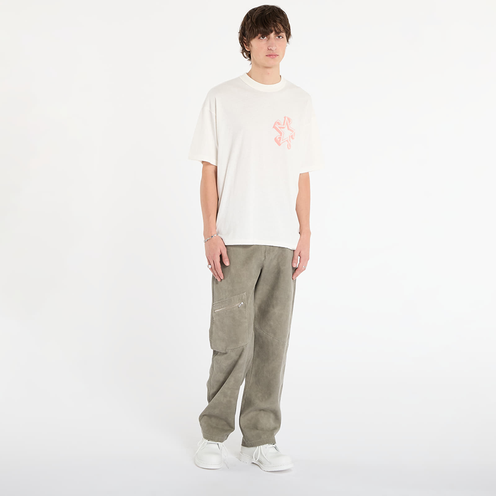 Тениски REPRESENT Initial Star T-Shirt Flat White