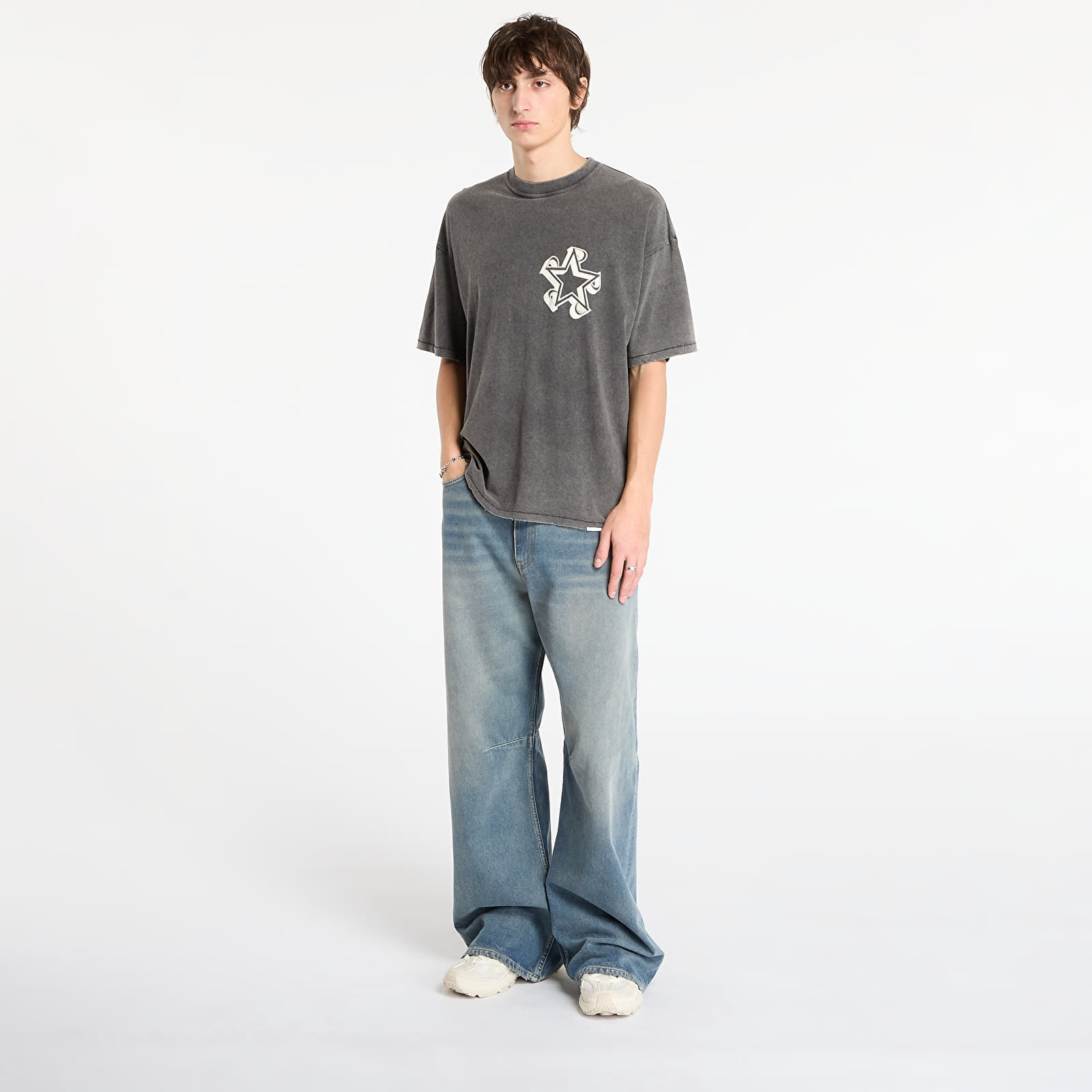 Тениски REPRESENT Initial Star T-Shirt Vintage Grey