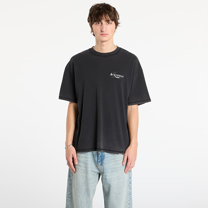 T-Shirt REPRESENT England Legacy T-Shirt Vintage Black