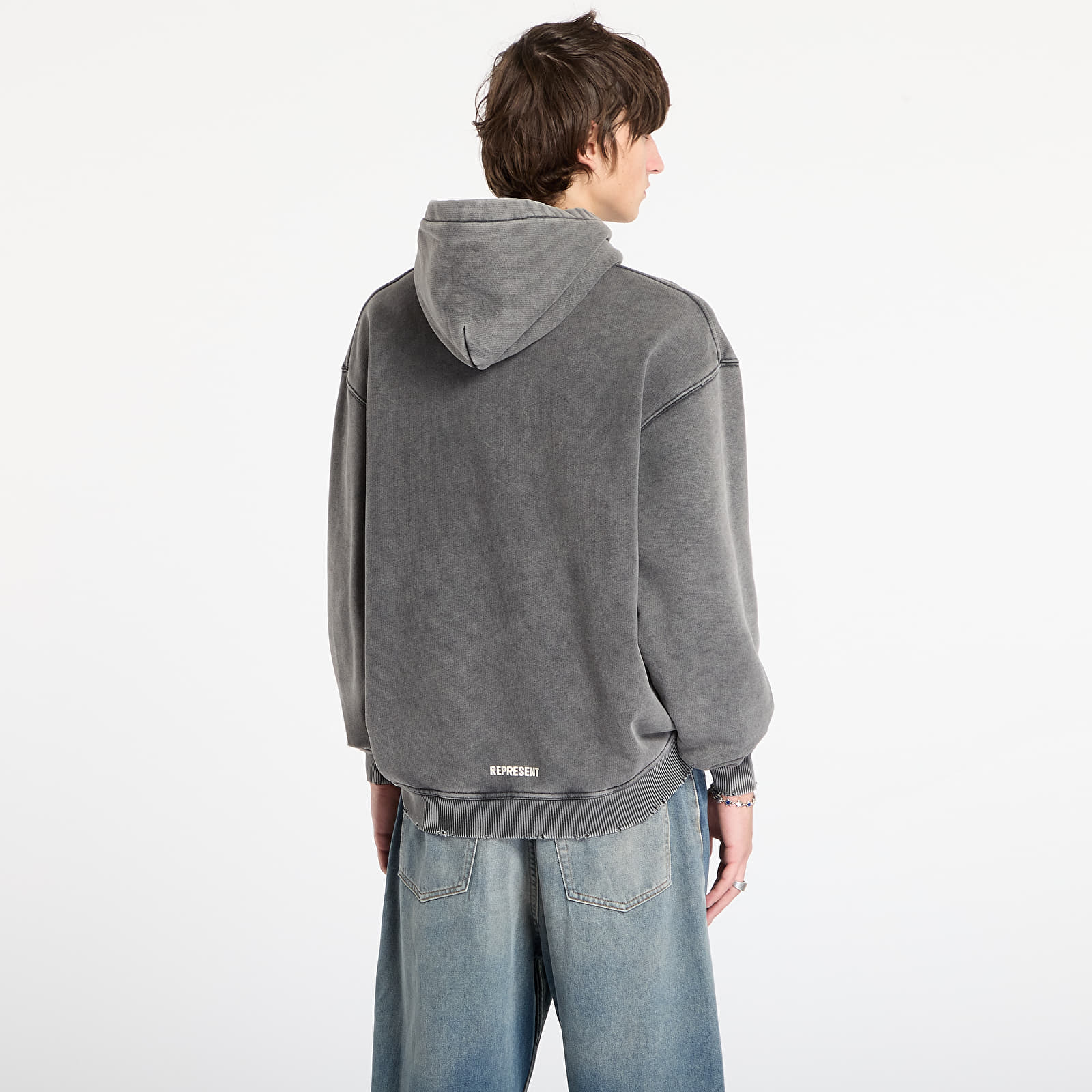 Суичърти REPRESENT Initial Star Hoodie Vintage Grey