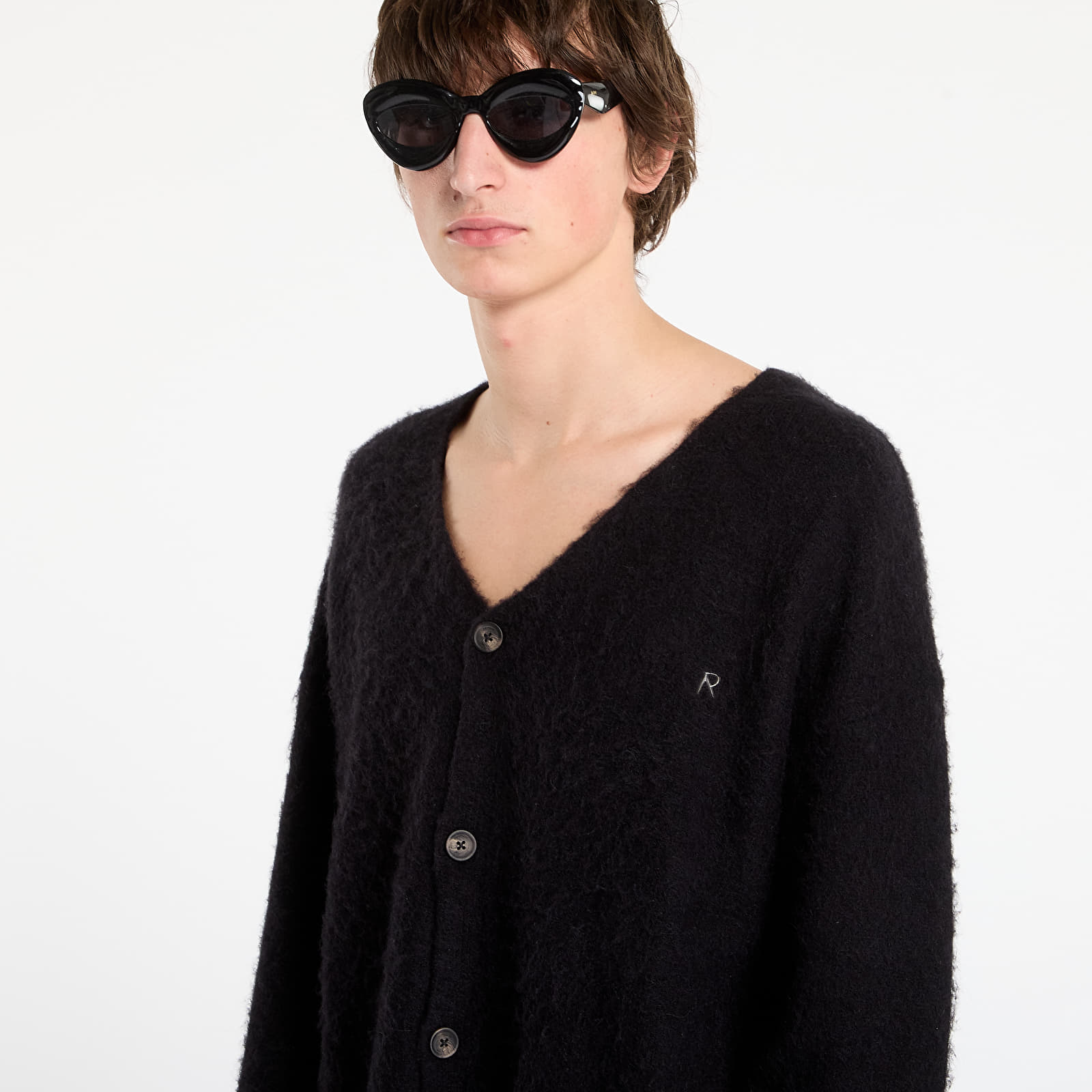 Пуловери REPRESENT Textured Knit Cardigan Jet Black