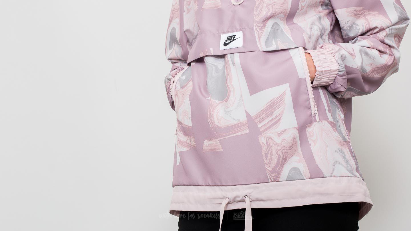Coach-jakker Nike Sportswear Marble All Over Print Jacket Elemental Rose/ Barely Rose