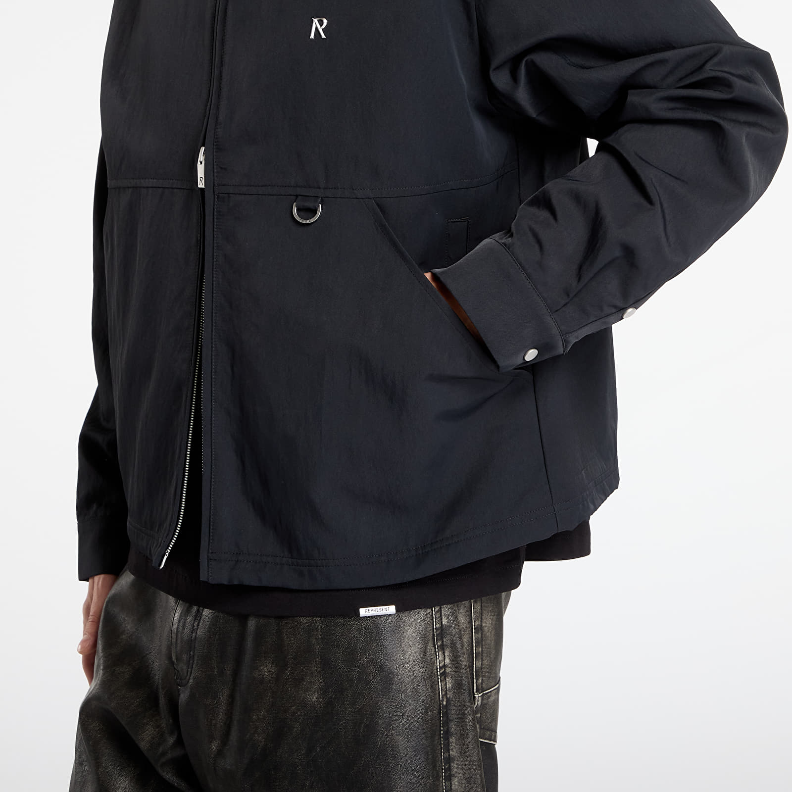 Якета REPRESENT Nylon Shirt Midnight