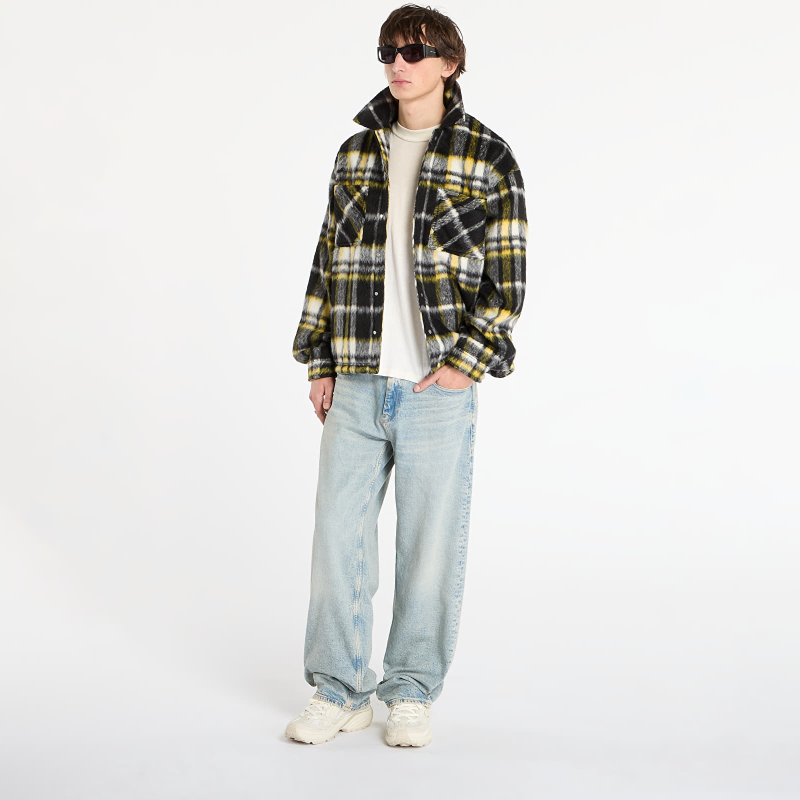 Overshirt REPRESENT Textured Overshirt Jet Black
