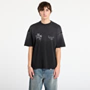 REPRESENT Hand Drawn Thoroughbred Dogs T-Shirt Aged Black