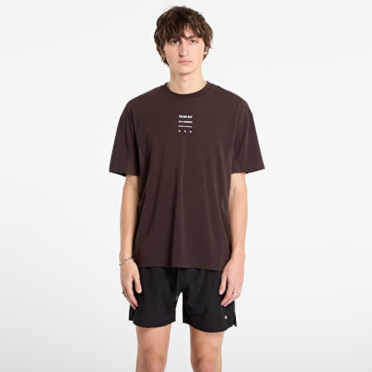 REPRESENT 247 Uprising Oversized T-Shirt Chocolate