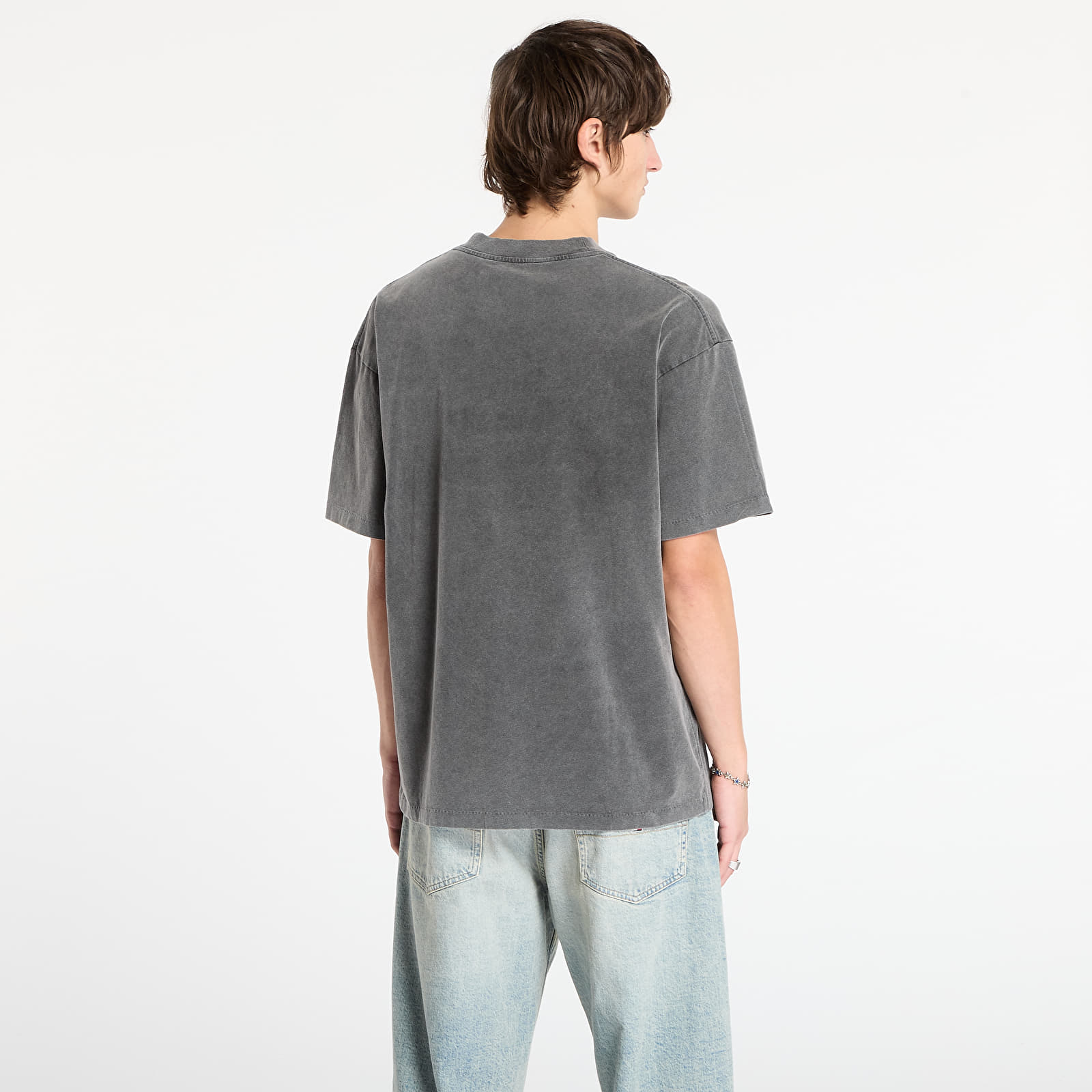 Тениски REPRESENT Embroidered Serif Logo T-Shirt Vintage Grey