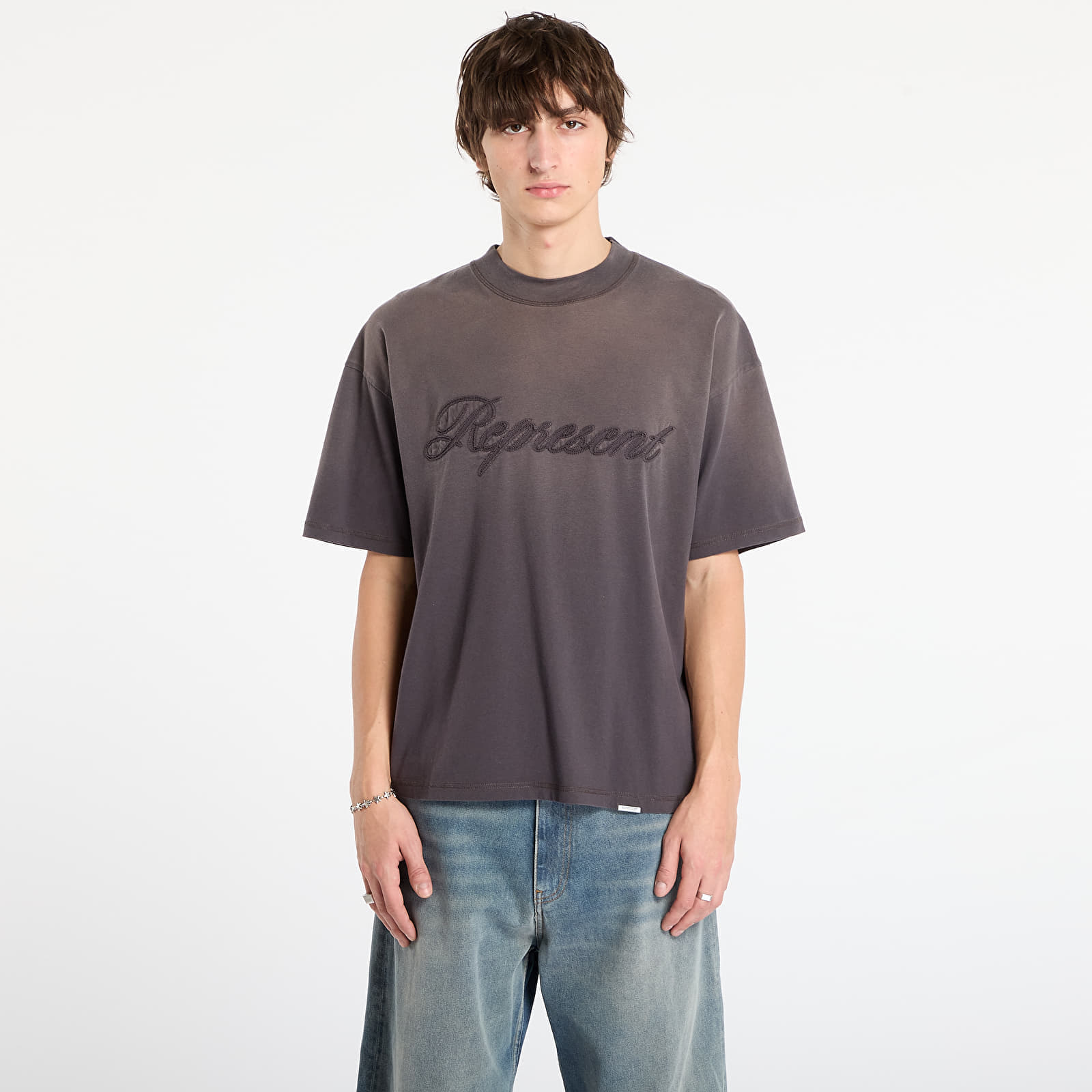 Tricou REPRESENT Reverse Applique T-Shirt After Dark S