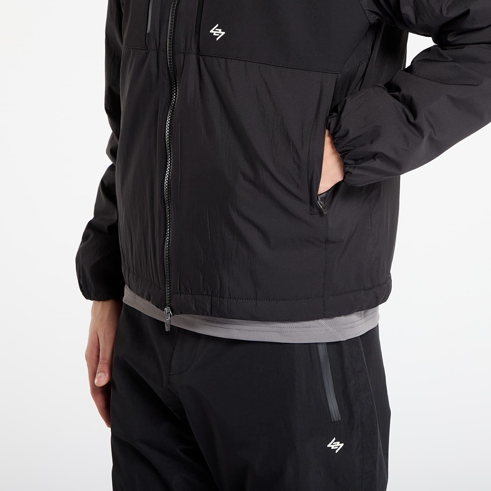 Casacos REPRESENT 247 Paneled Insulated Jacket Black