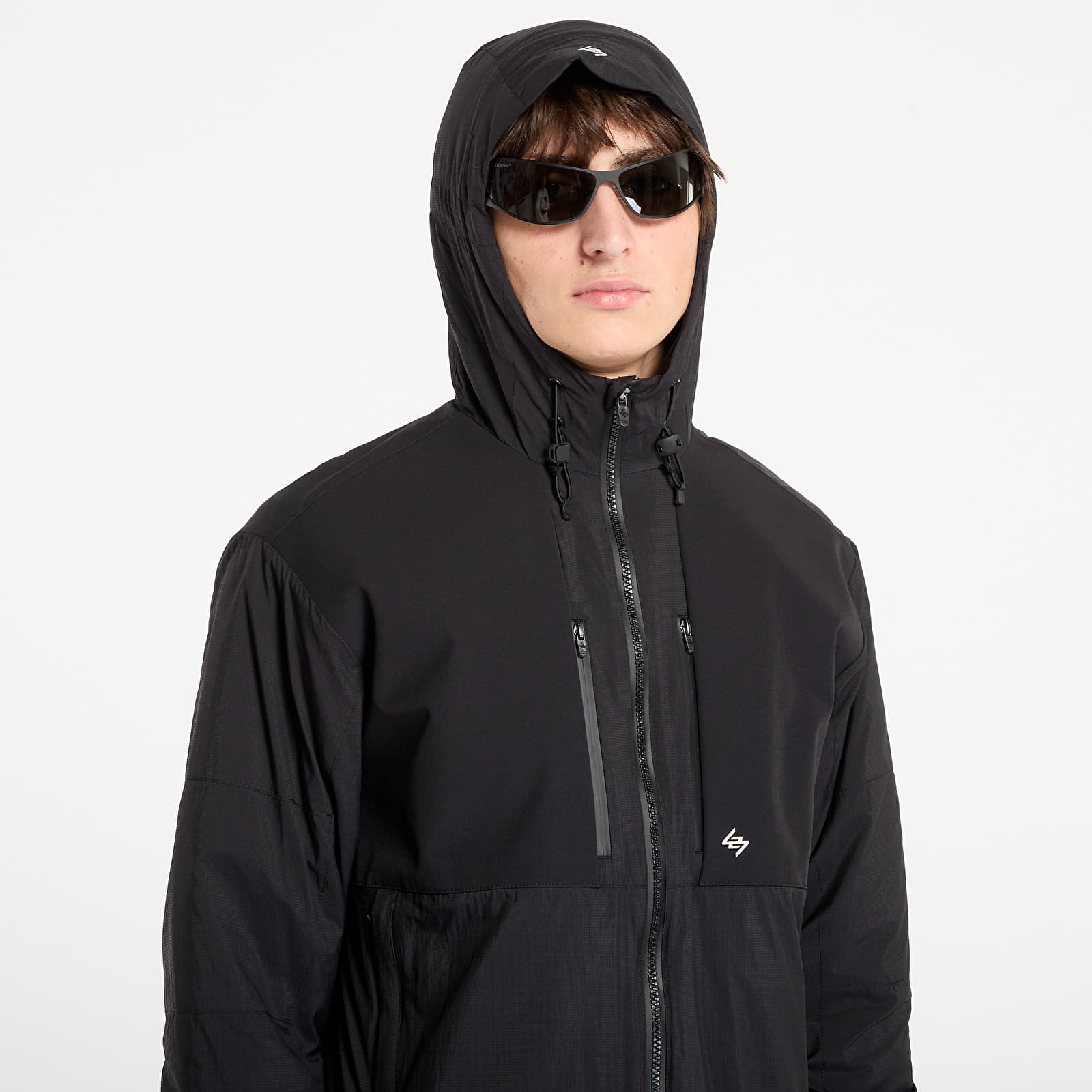 Casacos REPRESENT 247 Paneled Insulated Jacket Black