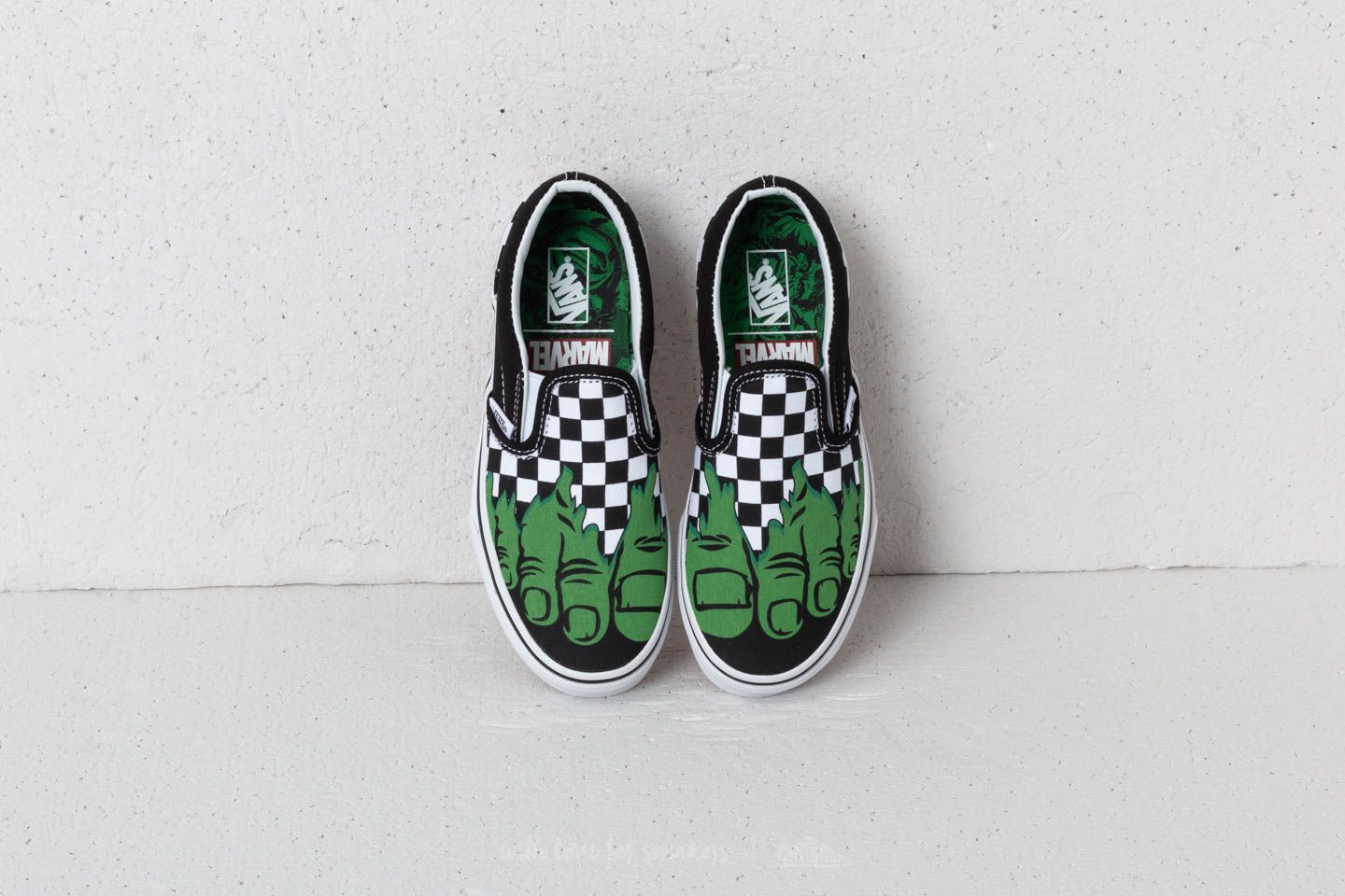 Vans marvel hulk shoes discount
