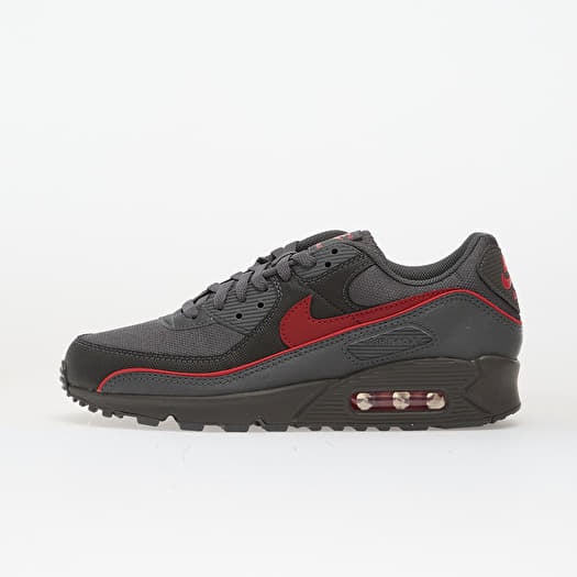 Nike Air Max 90 Premium Iron Grey/ University Red-Black