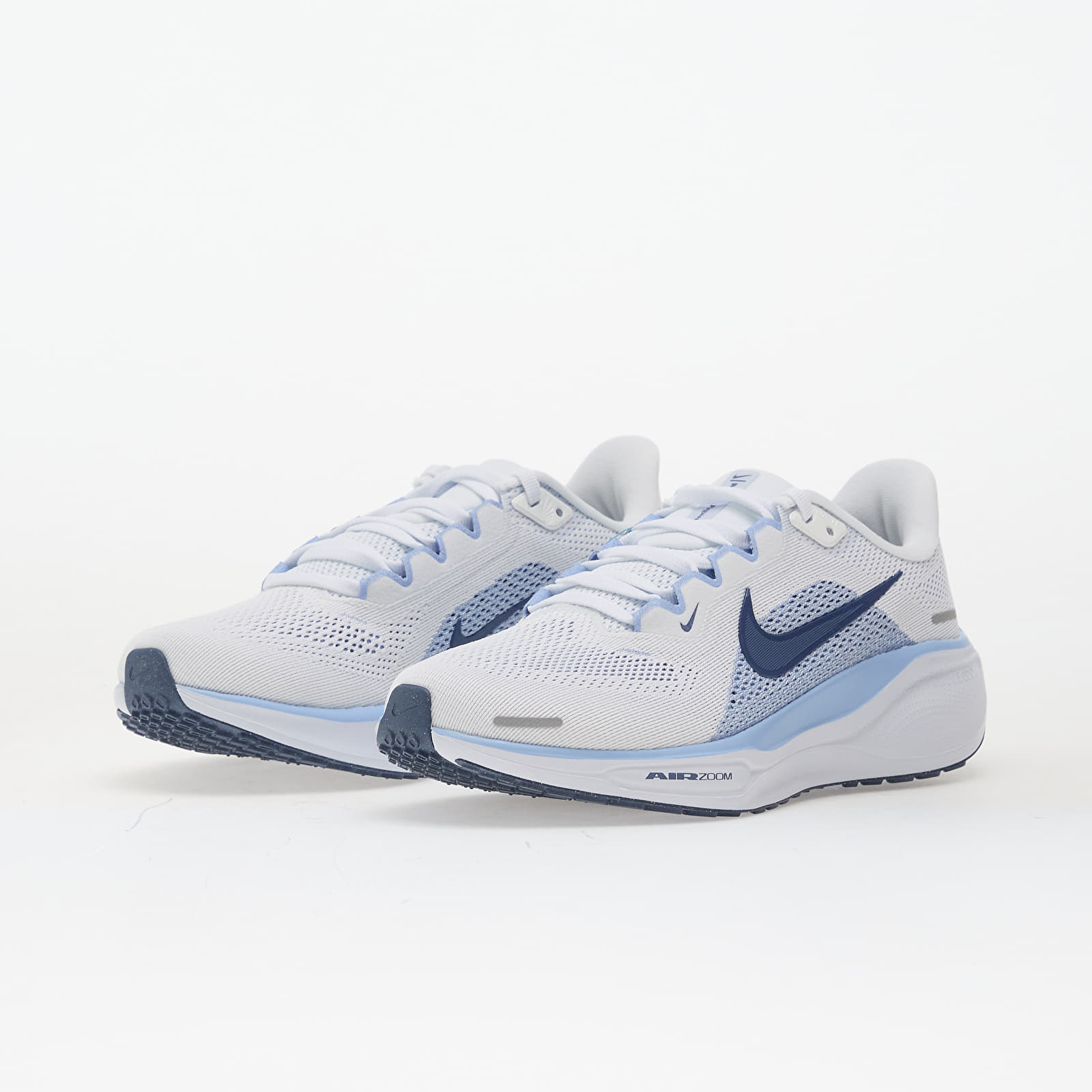Sapatos de mulher Nike Pegasus 41 White/ Diffused Blue-Aluminum