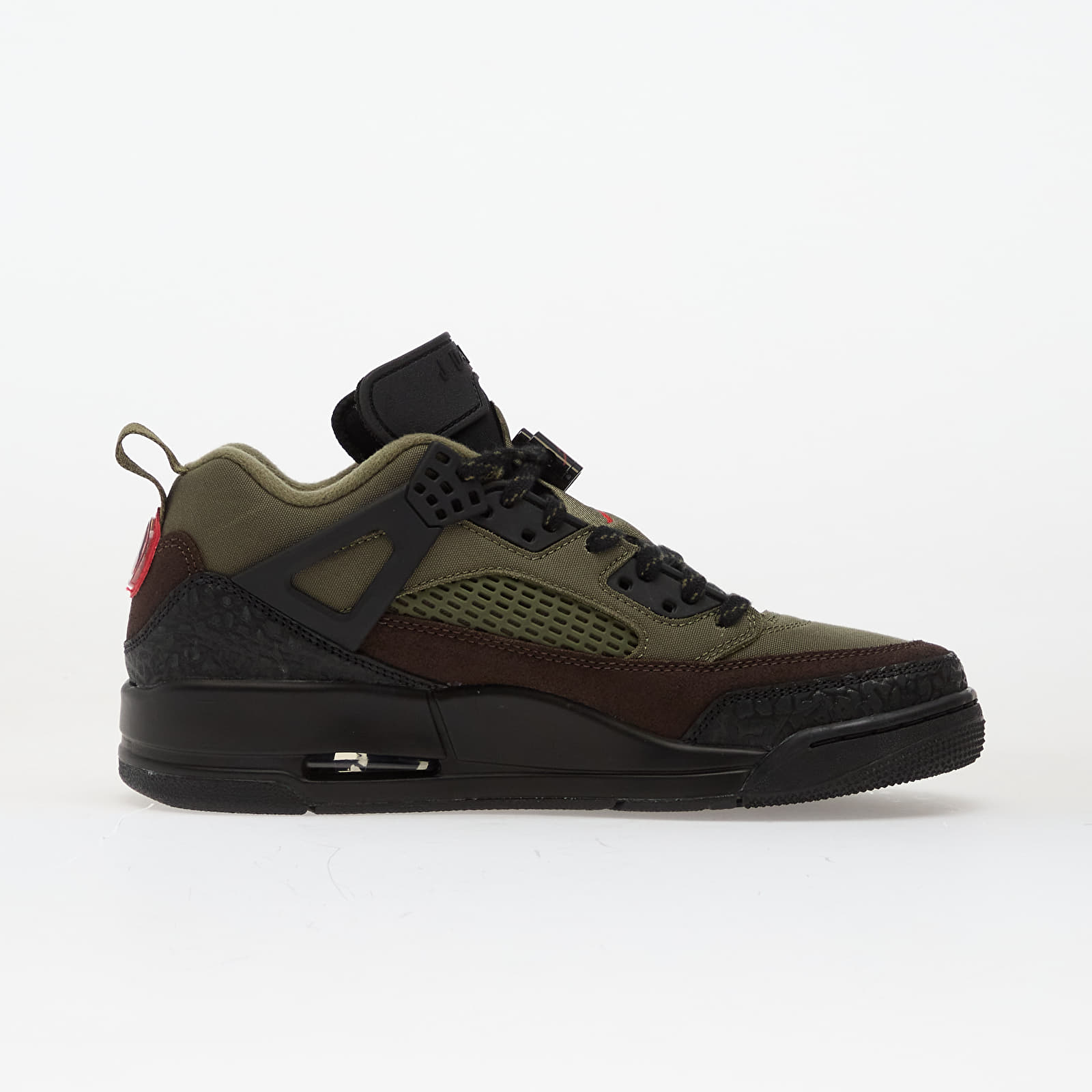 Buty męskie Jordan Spizike Low Medium Olive/ University Red-Black