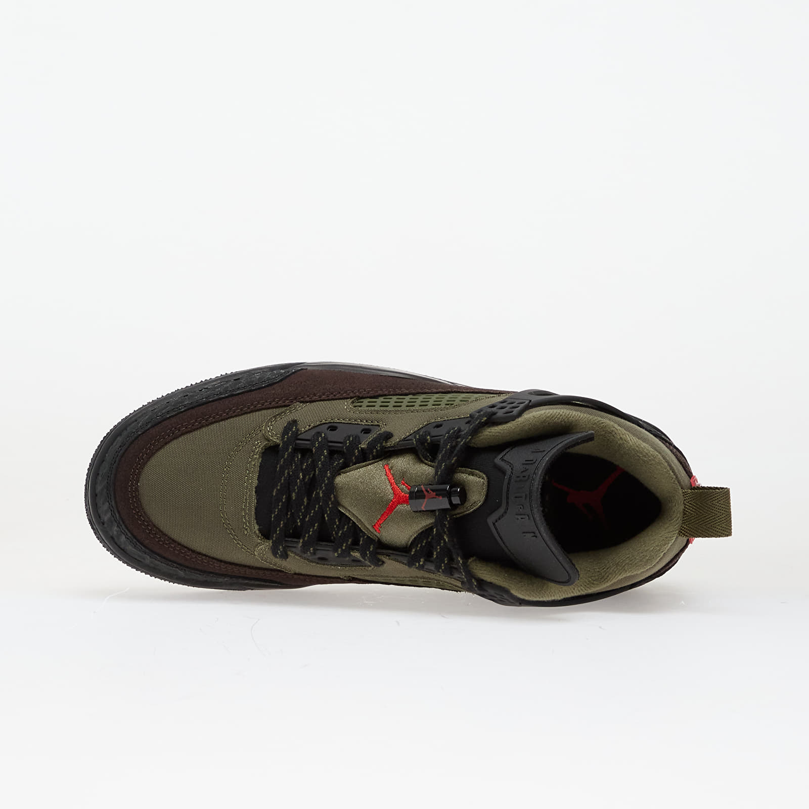 Buty męskie Jordan Spizike Low Medium Olive/ University Red-Black