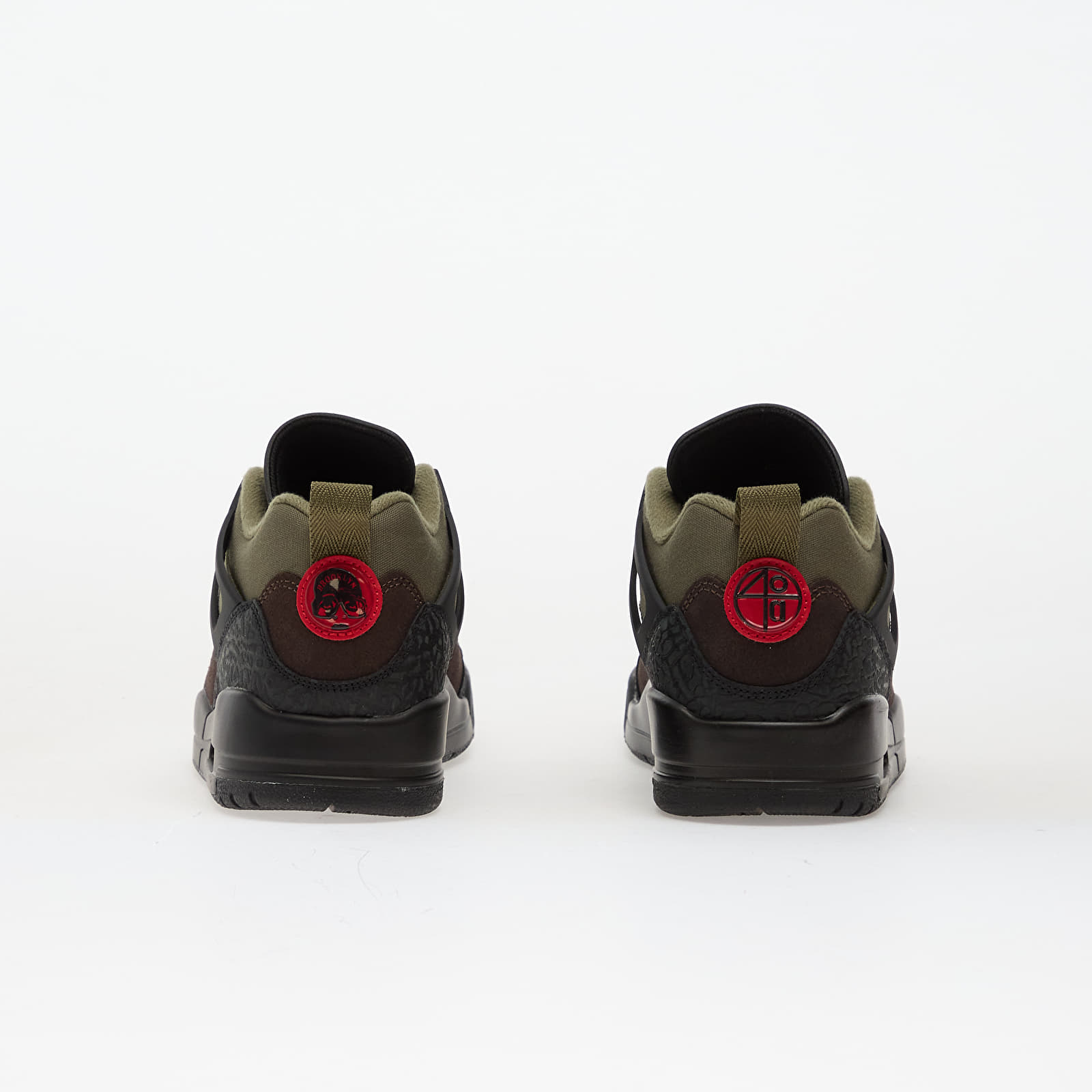 Buty męskie Jordan Spizike Low Medium Olive/ University Red-Black