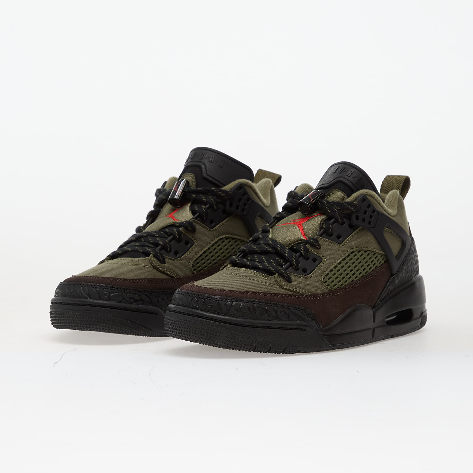 Buty męskie Jordan Spizike Low Medium Olive/ University Red-Black