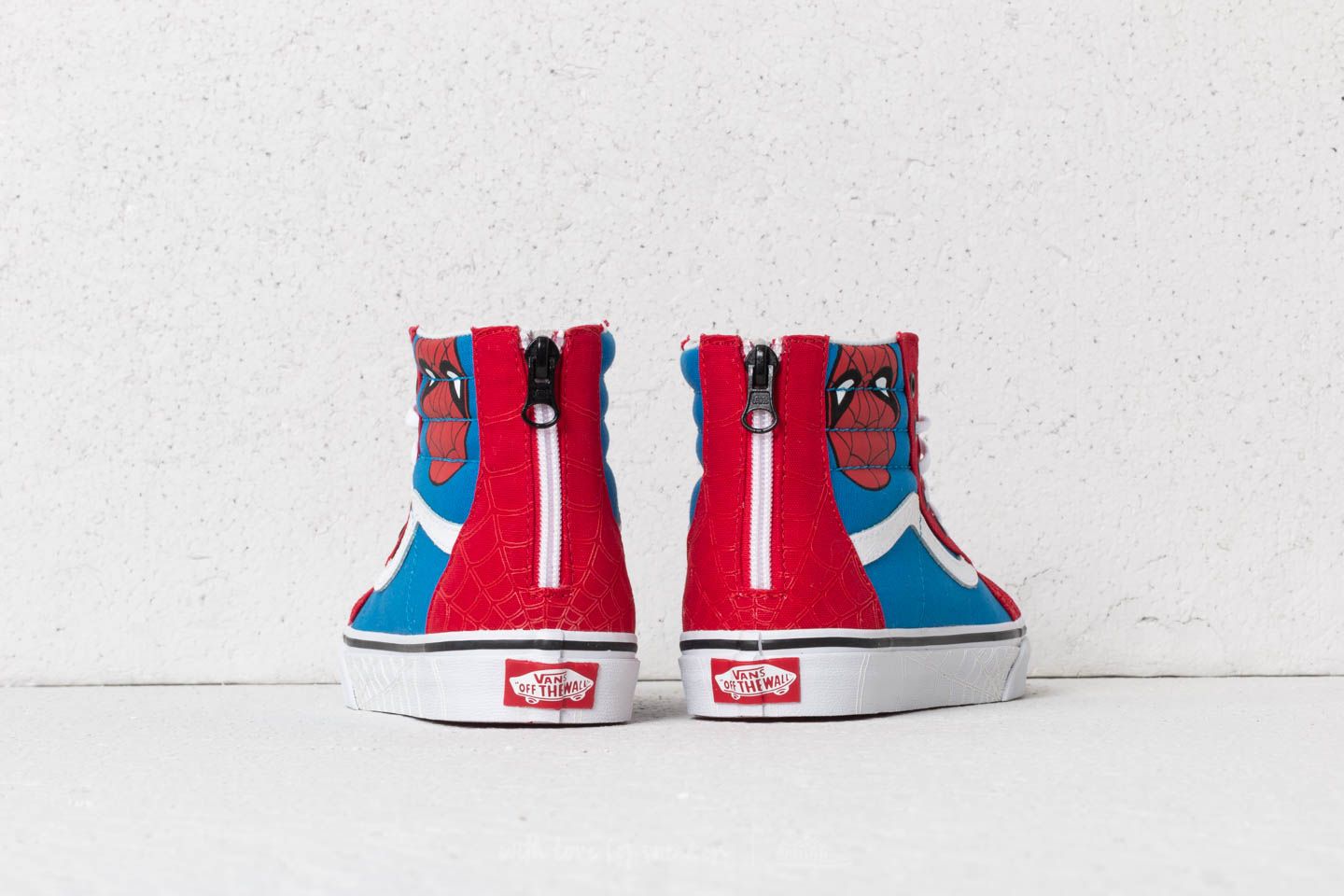 Vans Sk8 Hi Zip Marvel Spider Man