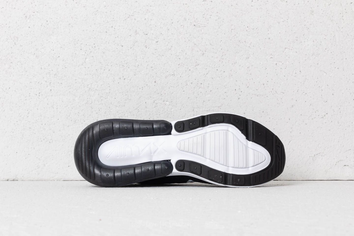 Herren Sneaker und Schuhe Nike Air Max 270 Flyknit White/ Black-Anthracite