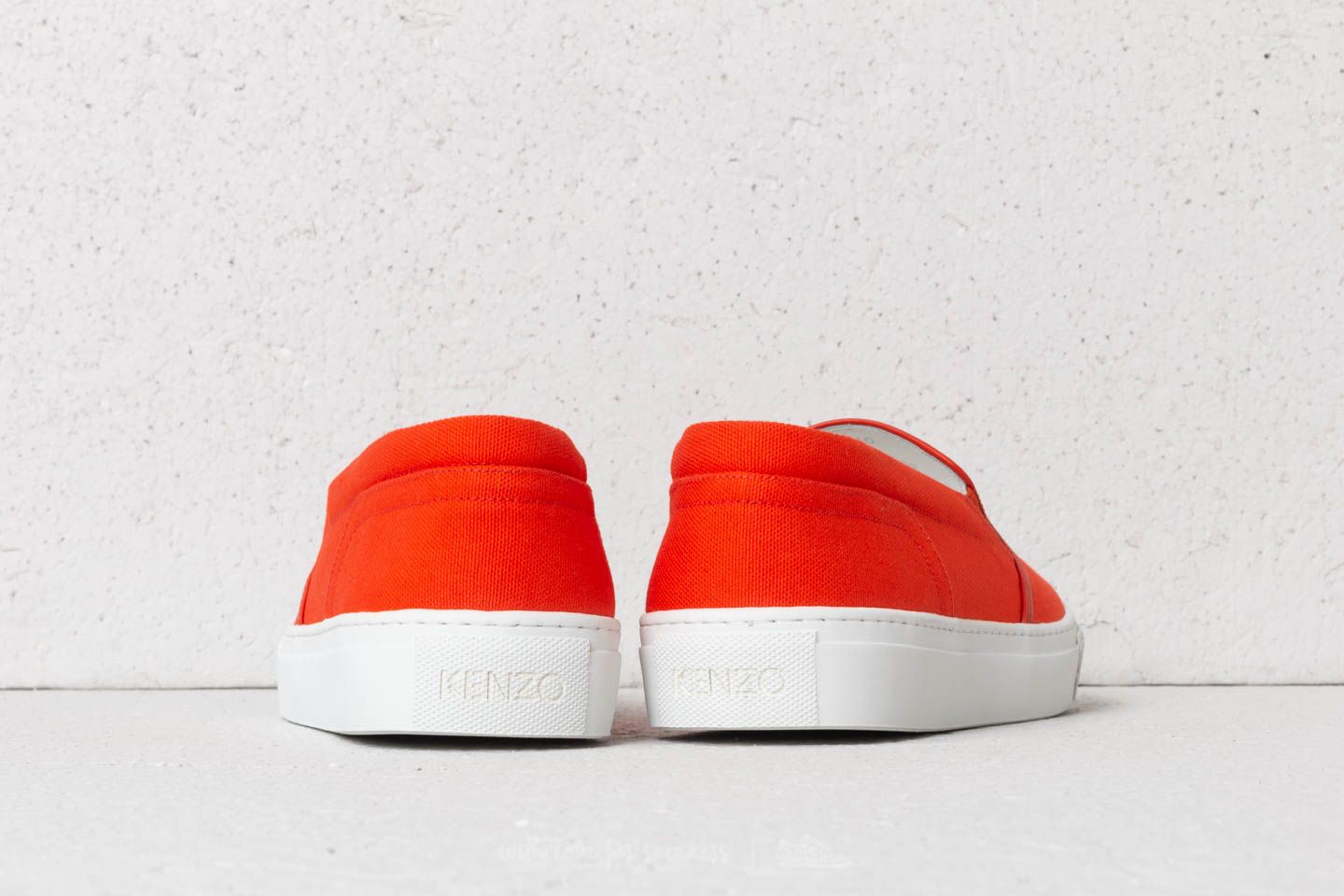 Damesschoenen Kenzo K-Skate Tiger Sneakers Orange