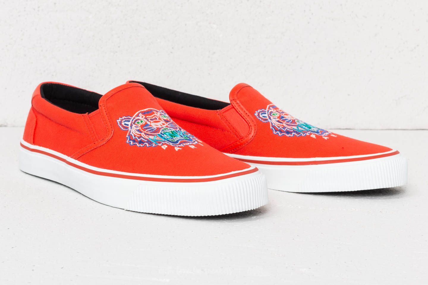 Дамски кецове и обувки Kenzo K-Skate Basket Orange