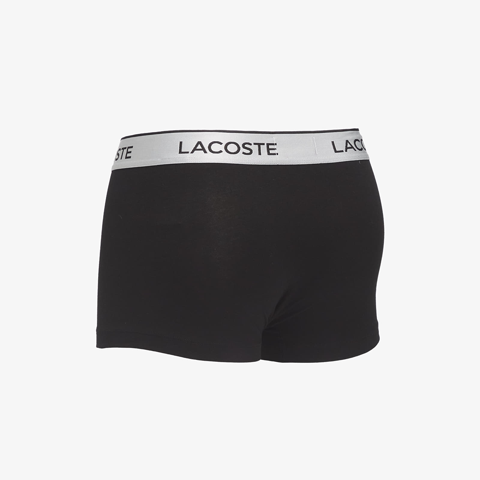 Meeste bokserid LACOSTE Trunks Underwear Silver Chine/ Sinople-Black