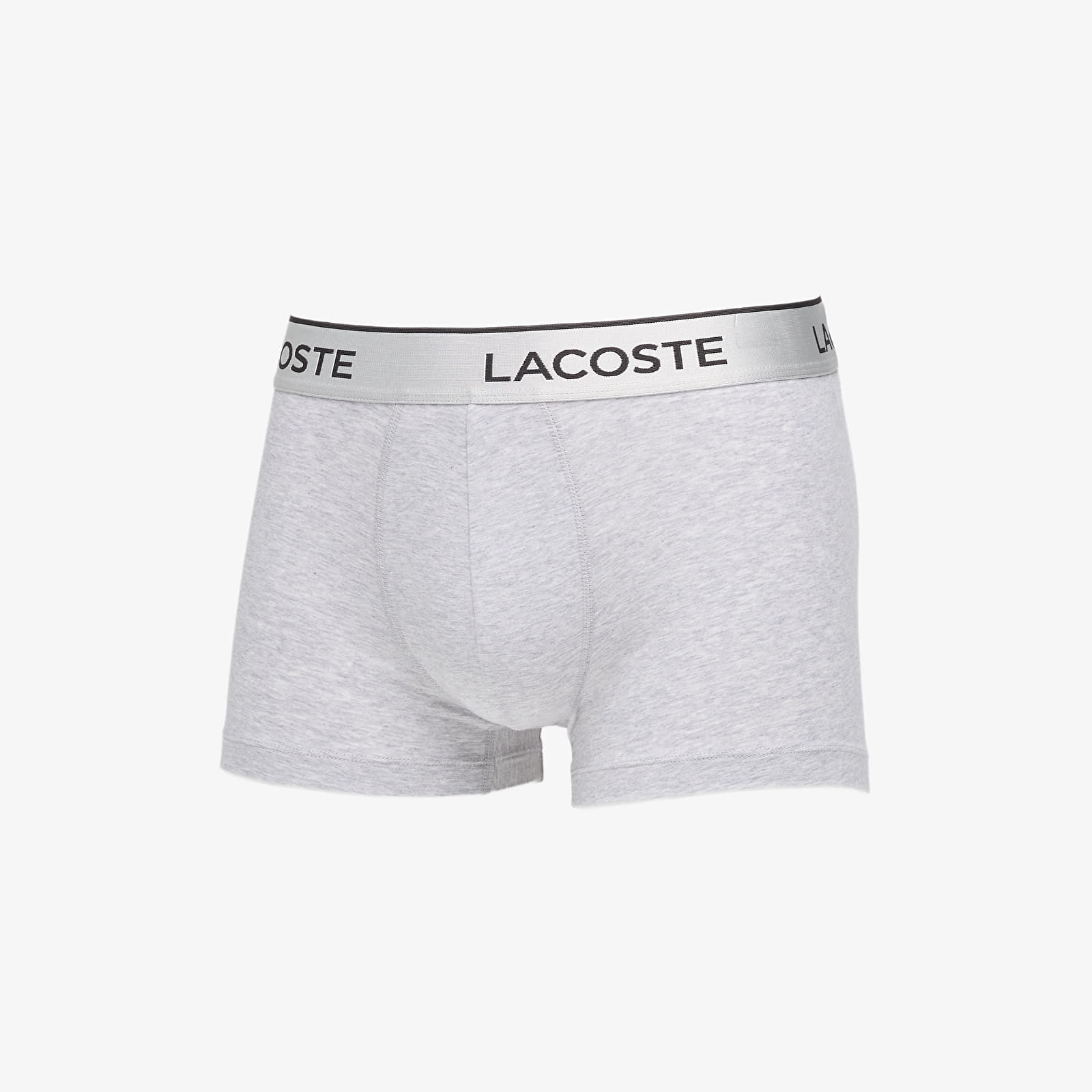 Meeste bokserid LACOSTE Trunks Underwear Silver Chine/ Sinople-Black