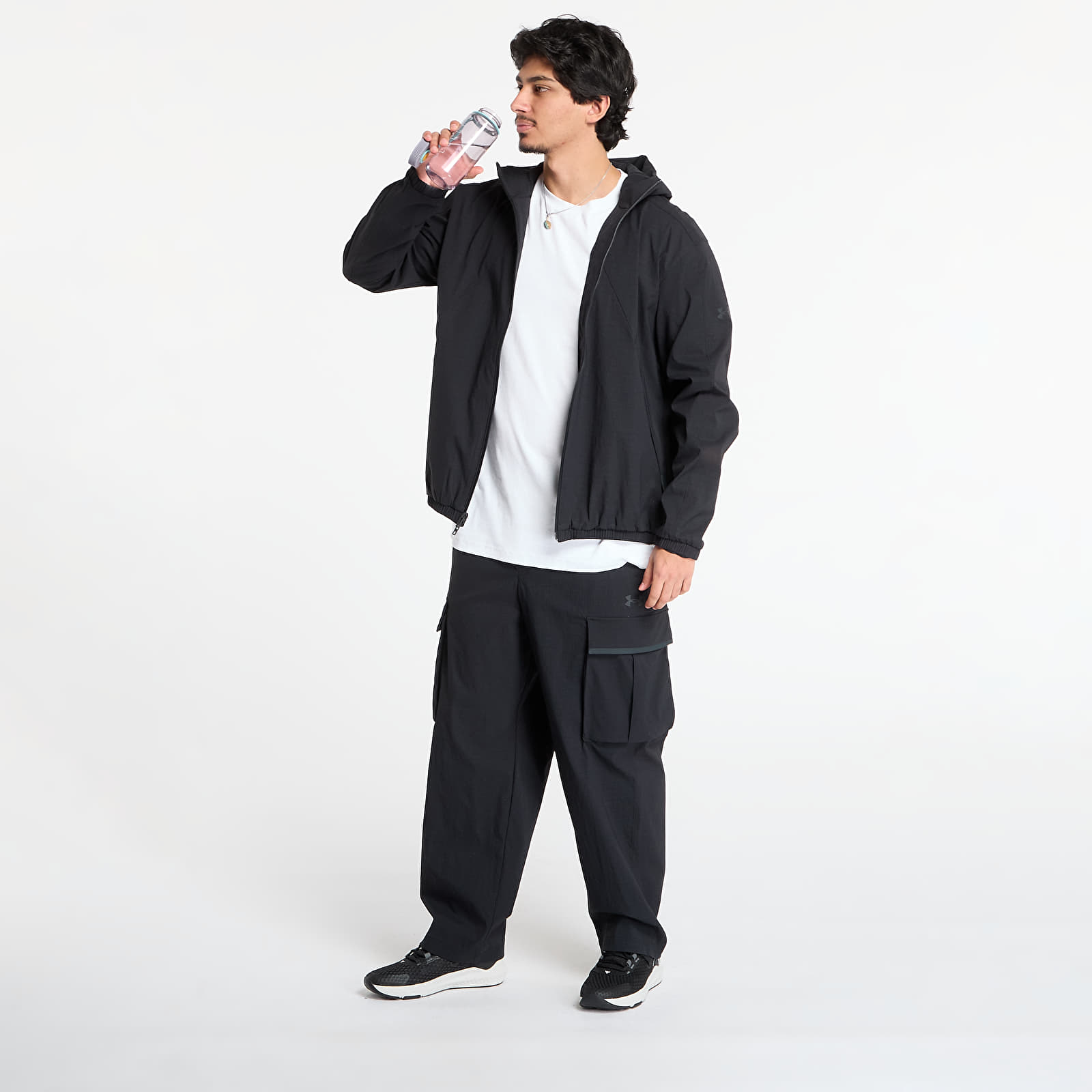 Calças Under Armour Ua Unstpble Txtr Woven Cargo Black