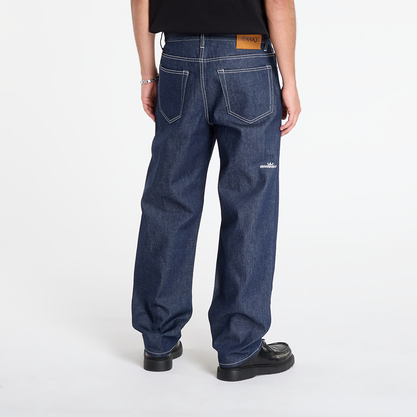 Calças de ganga Awake NY Raw Denim Indigo
