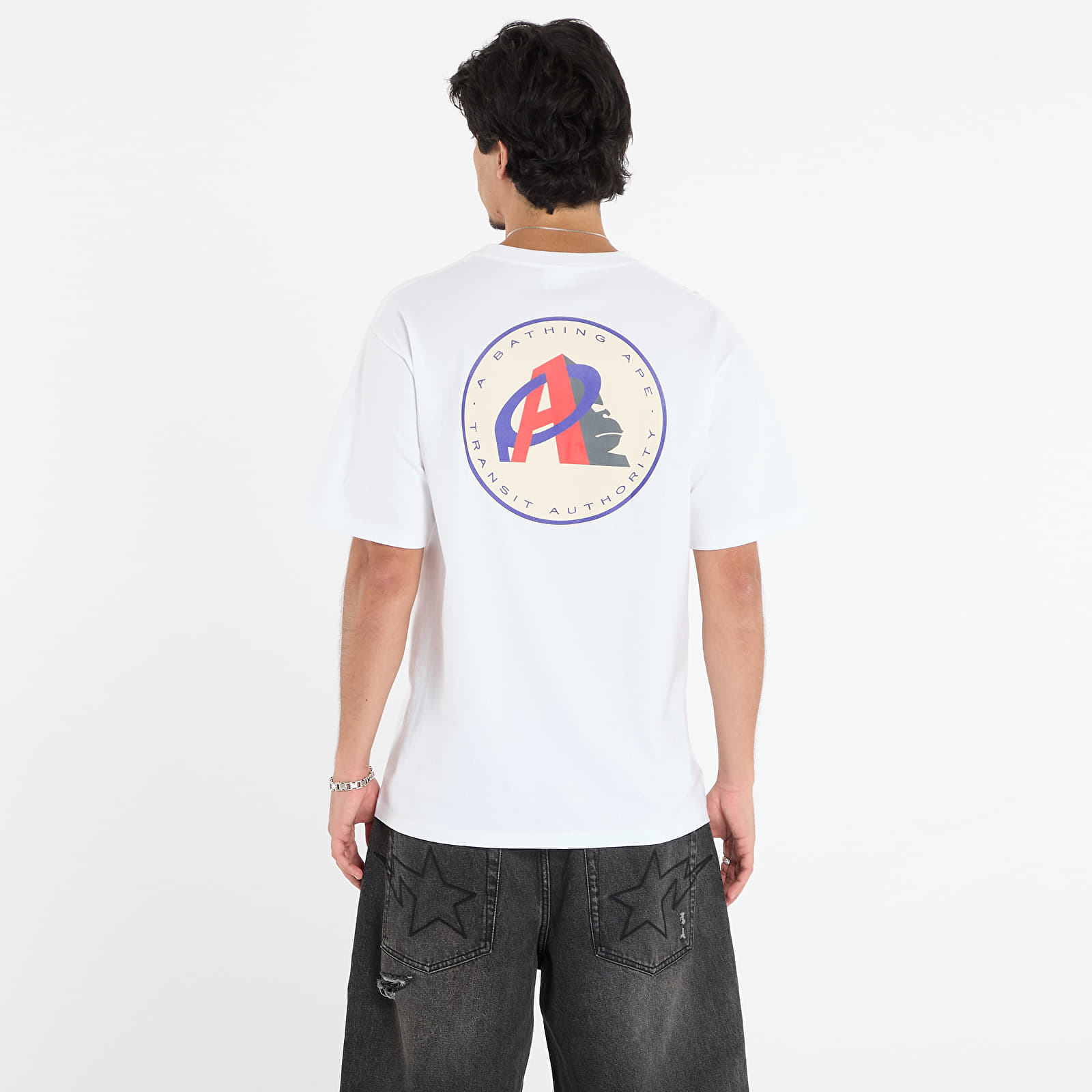T-shirts A BATHING APE Ape Transit Authority Tee White