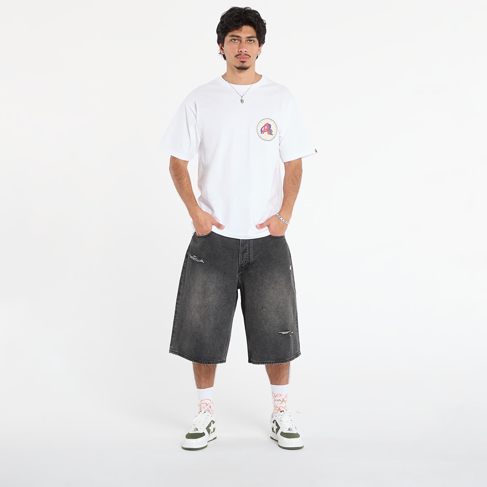 T-shirts A BATHING APE Ape Transit Authority Tee White