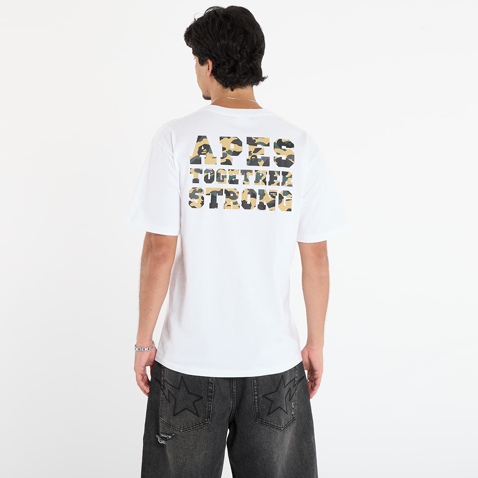 Тениски A BATHING APE 1St Camo College Ats Tee Whd