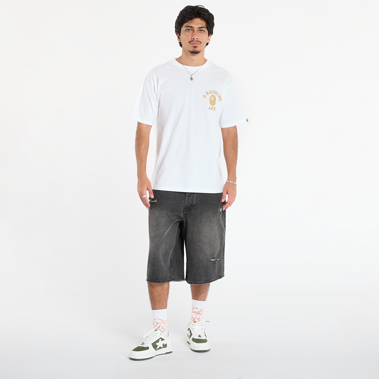 Тениски A BATHING APE 1St Camo College Ats Tee Whd