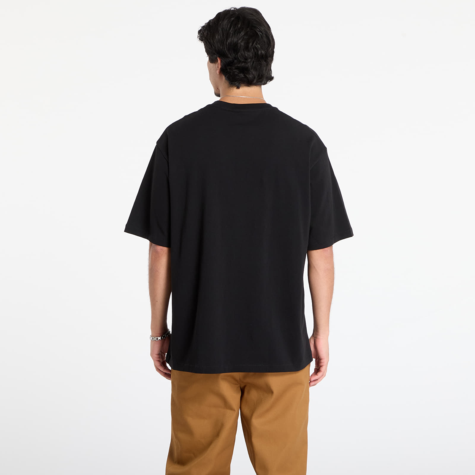T-shirts A BATHING APE Spray Print Multi Logo Relaxed Fit Tee Black