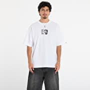 A BATHING APE Frankenstein Bape Logo Relaxed Fit Tee White