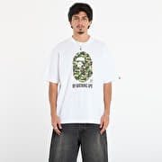 A BATHING APE Abc Dot Camo By Bathing Ape Relaxed Fit Tee White