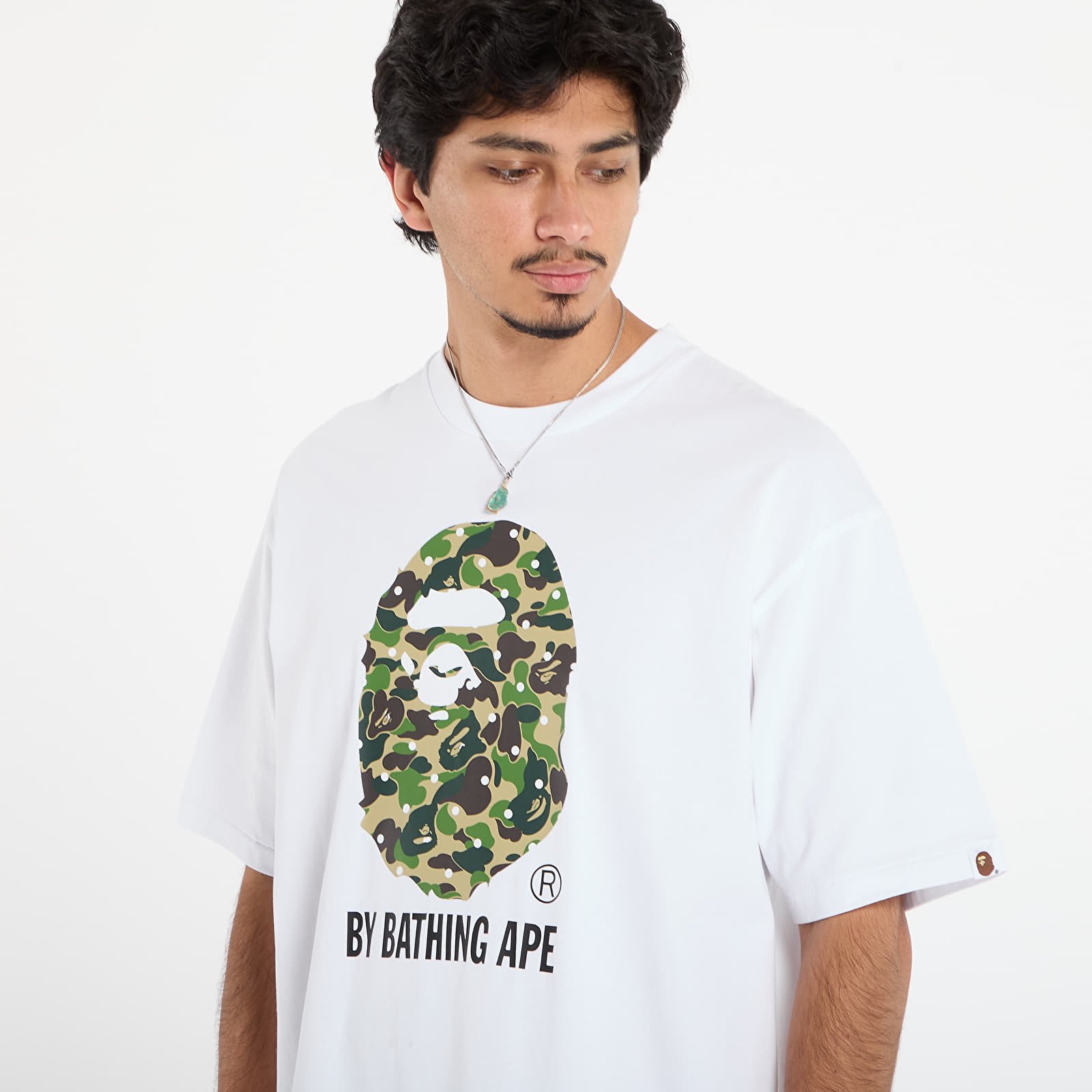 Тениски A BATHING APE Abc Dot Camo By Bathing Ape Relaxed Fit Tee White