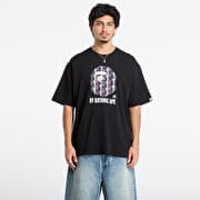 A BATHING APE Ape Head Pattern By Bathing Ape Relaxed Fit Tee Black