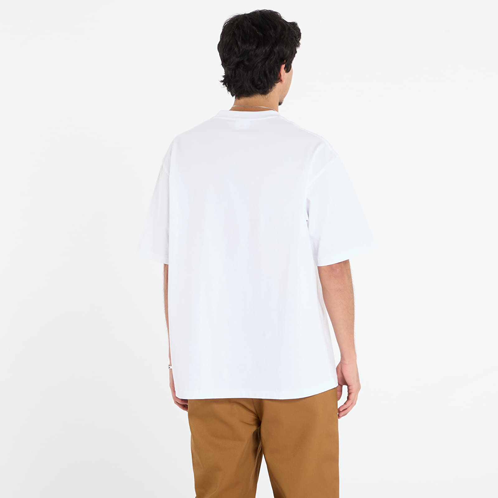 Tričká A BATHING APE Apple Graphic By Bathing Ape Relaxed Fit Tee White