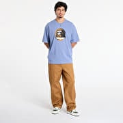 A BATHING APE Ape Head Relaxed Fit Tee Navy