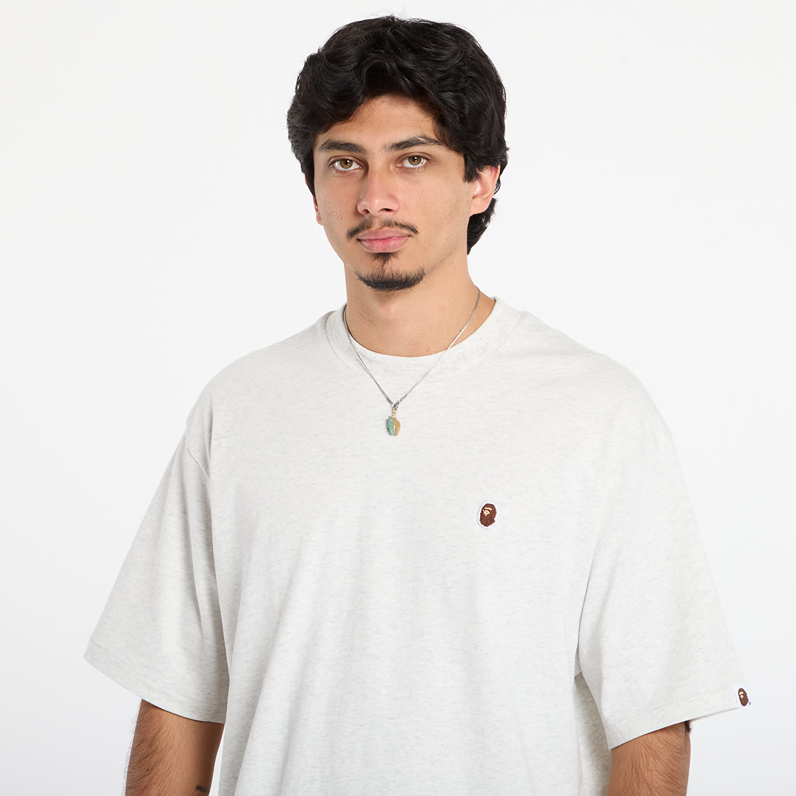 Тениски A BATHING APE One Point Relaxed Fit Tee Gray
