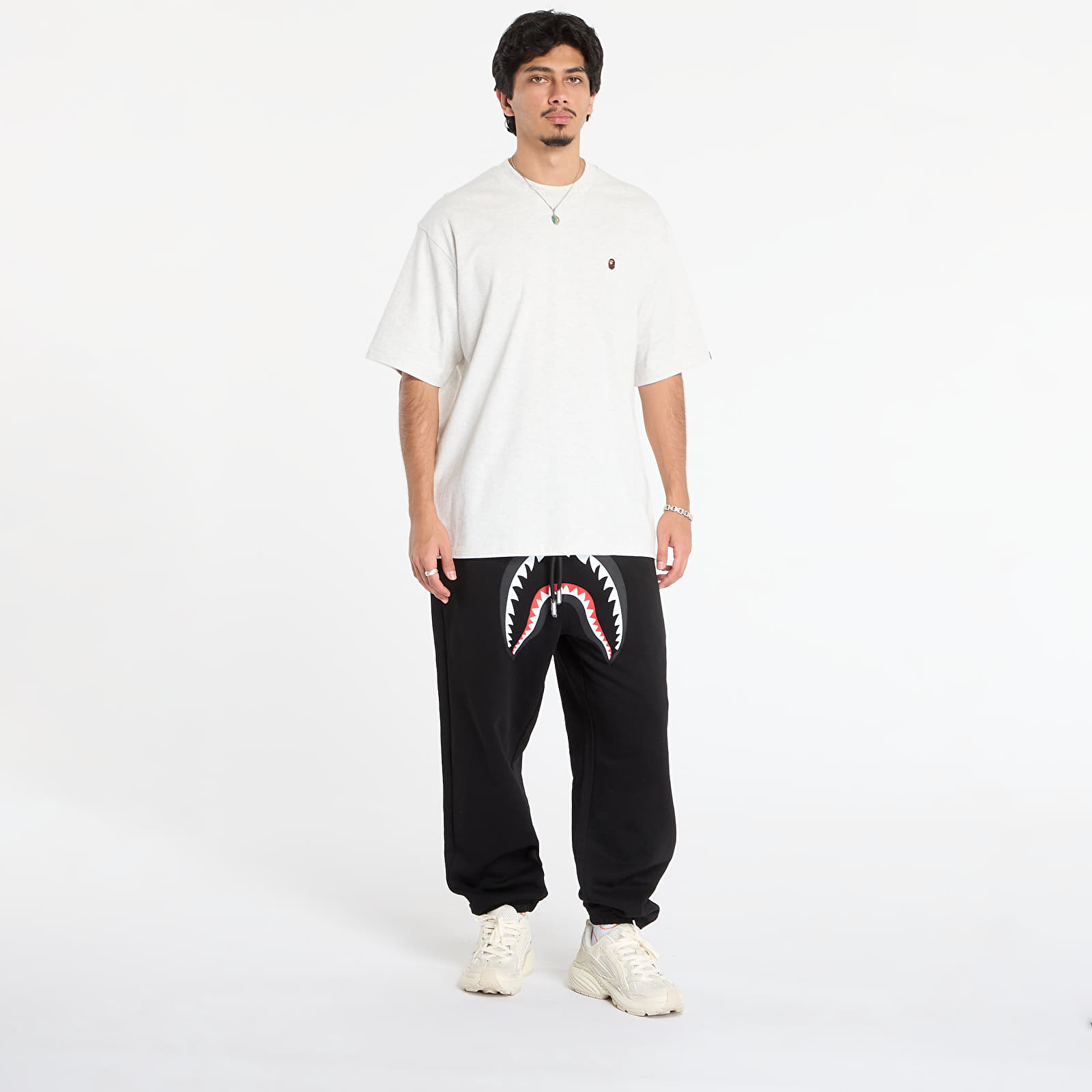 Тениски A BATHING APE One Point Relaxed Fit Tee Gray